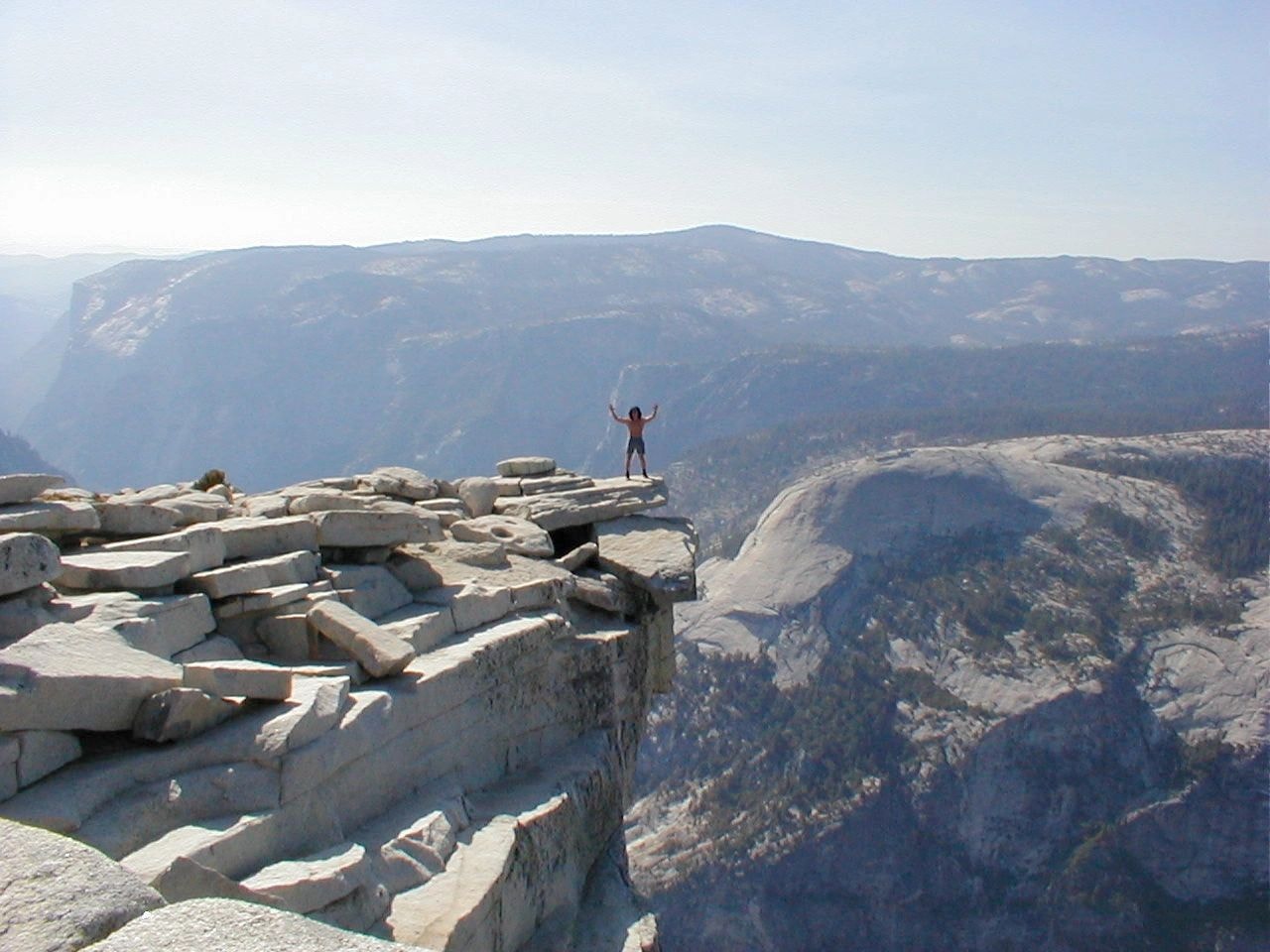 Mike on top of the world