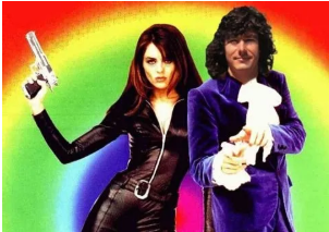 Mike in costume